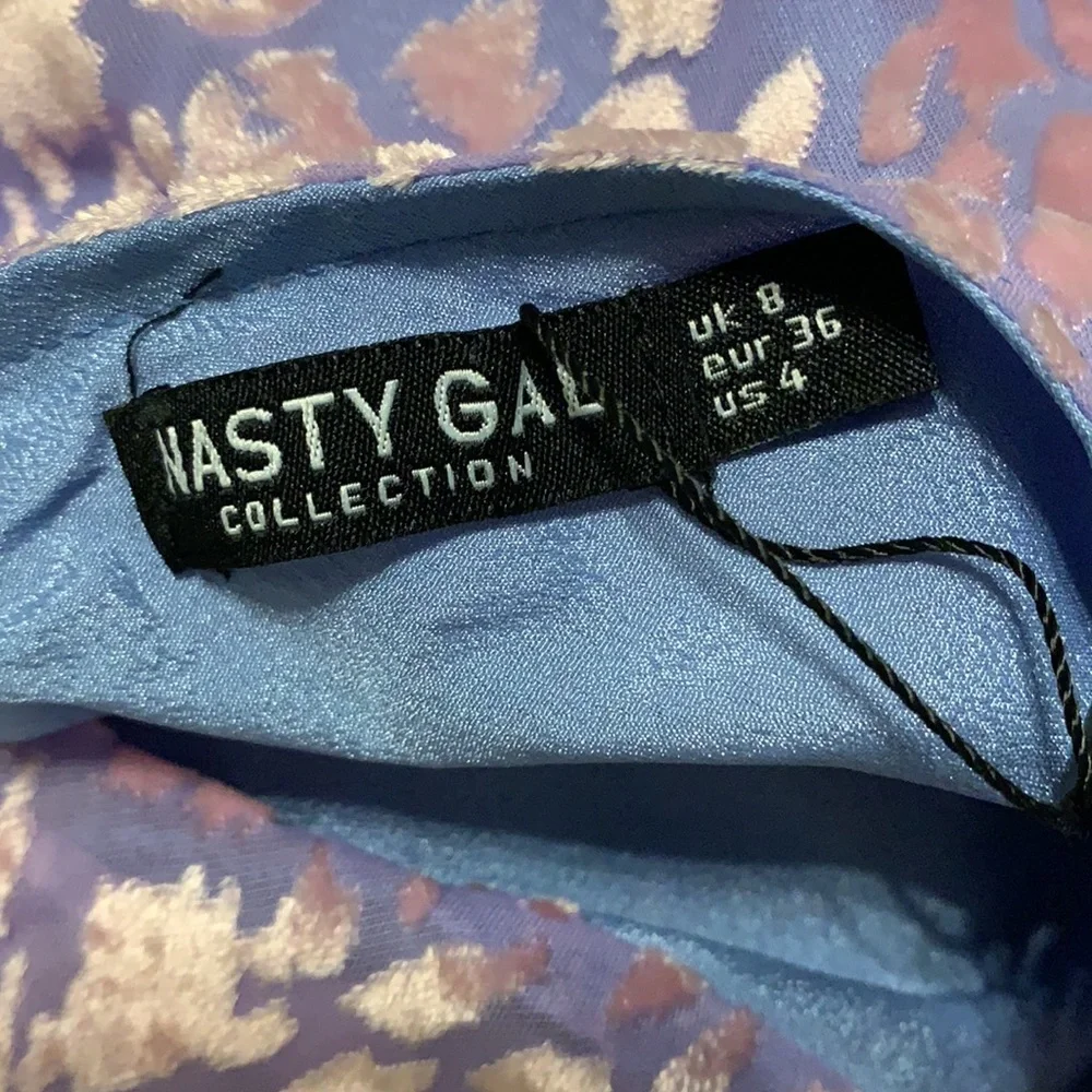 Nasty Gal collection 4 Mini Slip Dress neon mini slip dress party dress NWT - Picture 6 of 13
